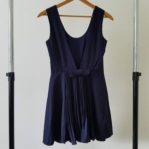 Navy Low Back Dress by Double Zero - M